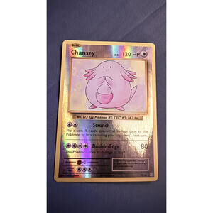 Pokemon TCG Chansey Holo Card